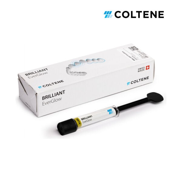 Coltene BRILLIANT EverGlow universal kompozit, A2/B2 renk, 1 x 4 g şırınga ve kutu