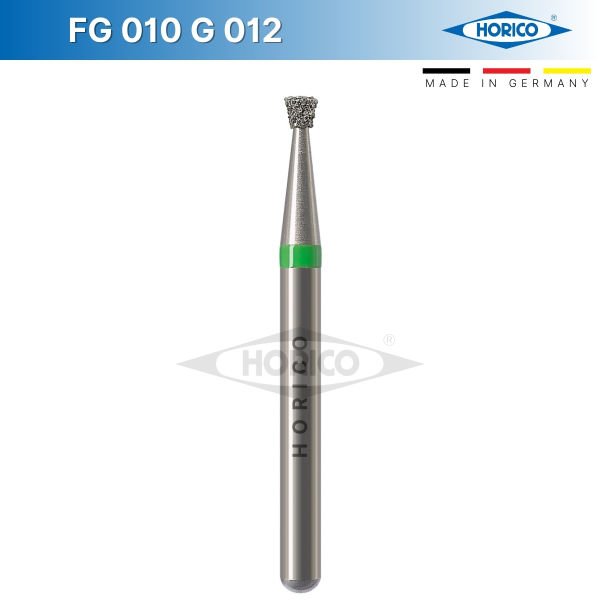 Ters Konik Elmas Frez - FG 010 Yeşil - Coarse - 012