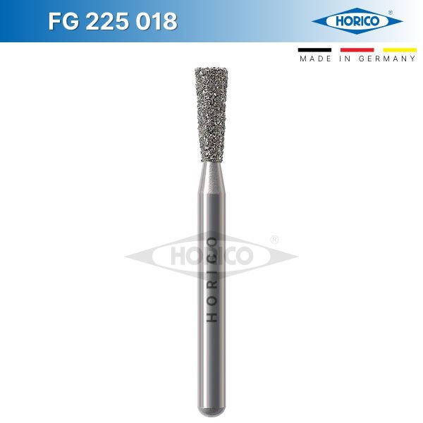 Ters Konik Elmas Frez, Uzun - FG 225 Mavi - Normal - 018
