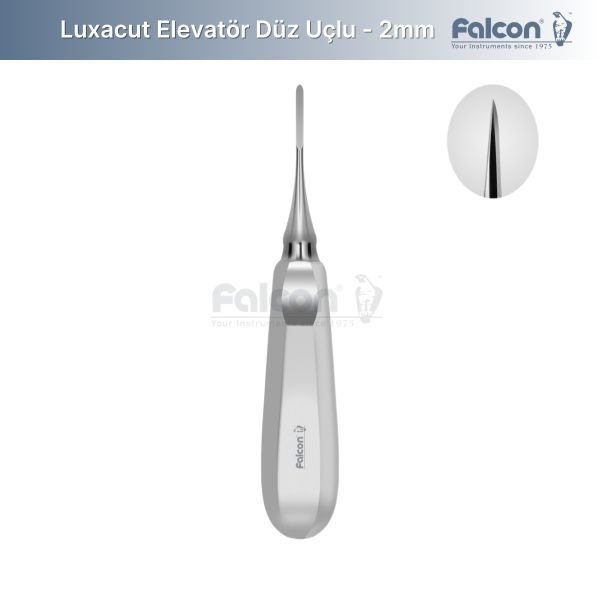 Luxacut Elevatör Düz Uçlu 2mm