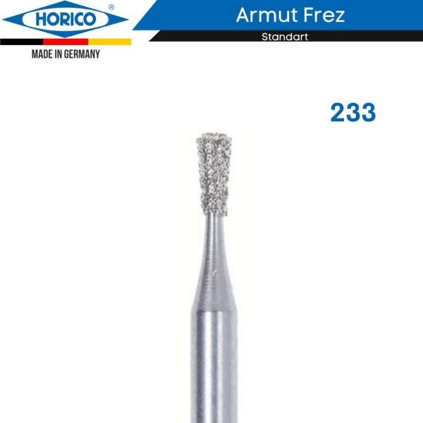 Tersine Konik Ucu Oval Frez - Horico FG 233 5'li