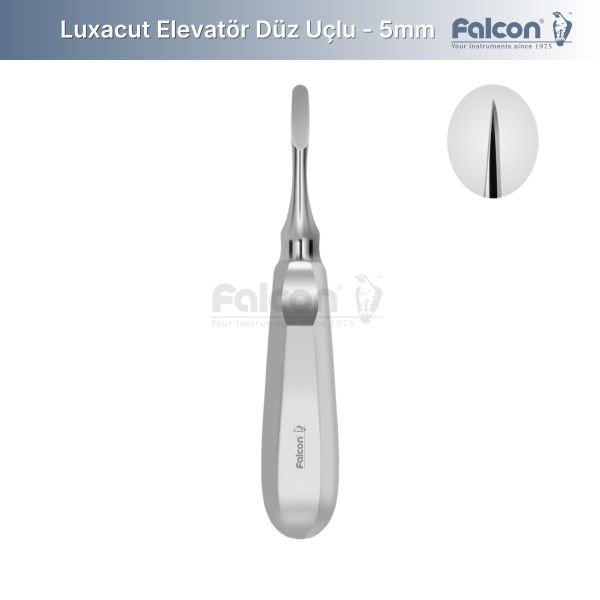 Luxacut Elevatör Düz Uçlu 5mm