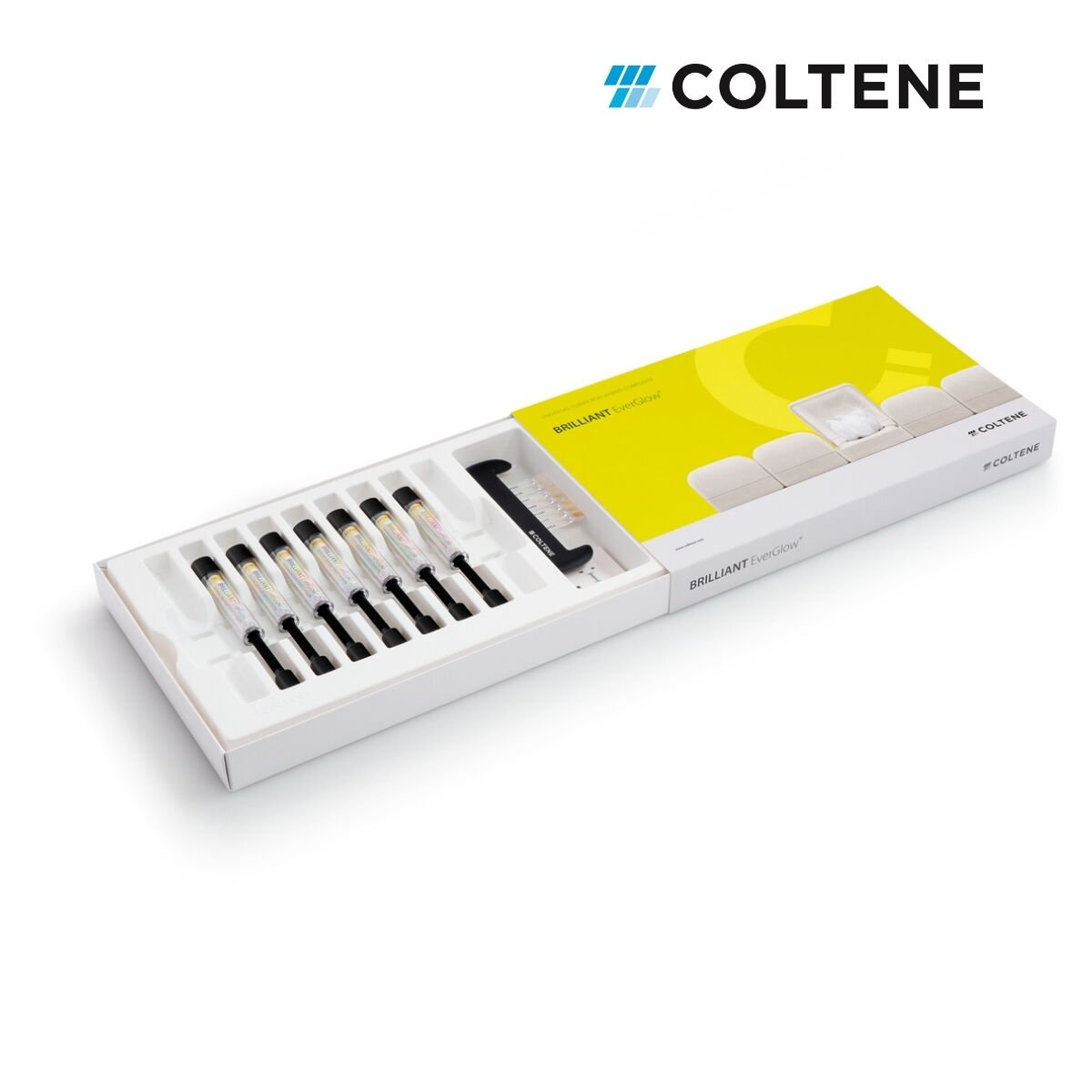 BRILLIANT EverGlow Single Shade Kompozit Seti (7x3g Şırınga + Renk Skalası)