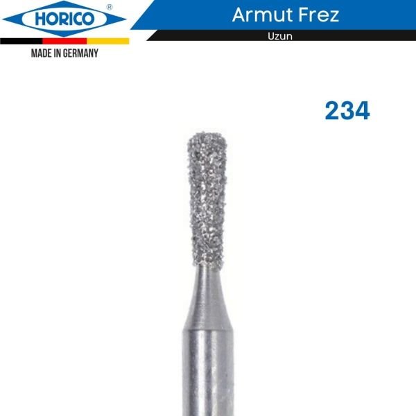 Tersine Konik Ucu Oval Frez - Horico FG 234 5'li