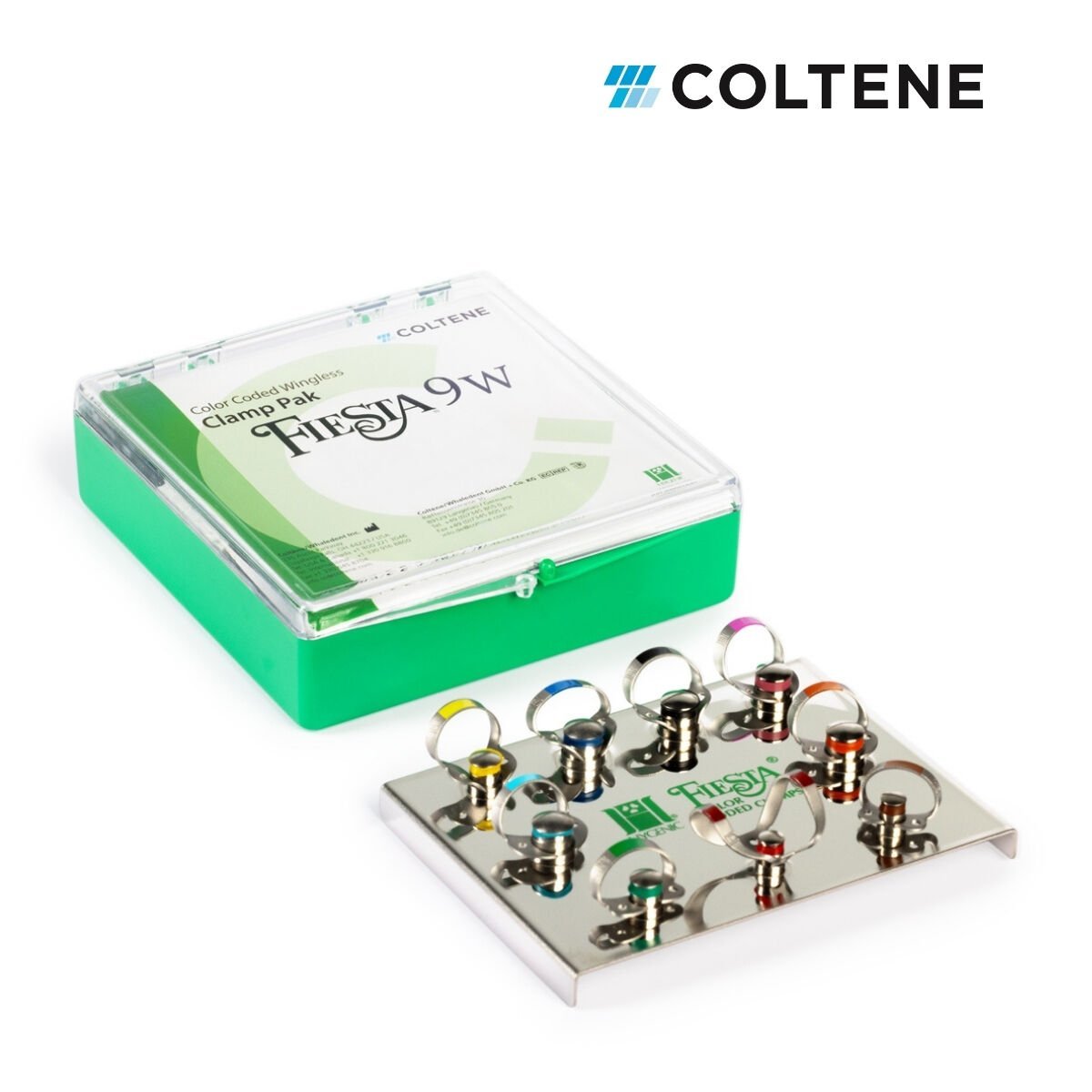 Coltene HySolate FIESTA 9'lu Kanatsız Klemp Seti (9W Pak)