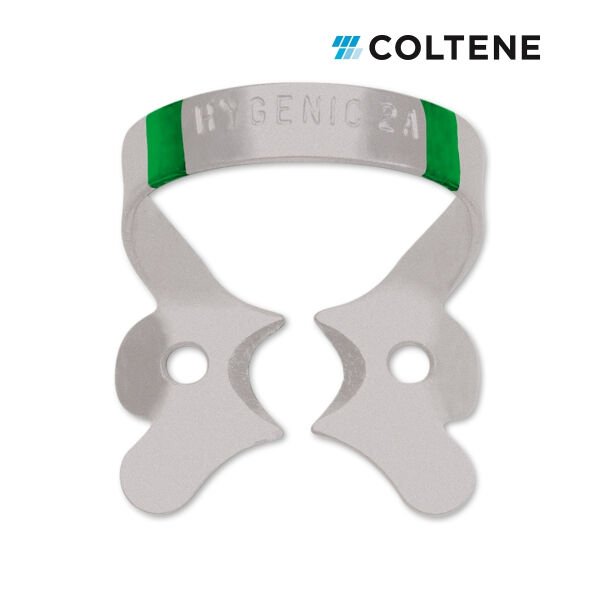 Coltene HySolate FIESTA Renkli Rubber Dam Klempi No: 2A (Premolar / Düz Çene)