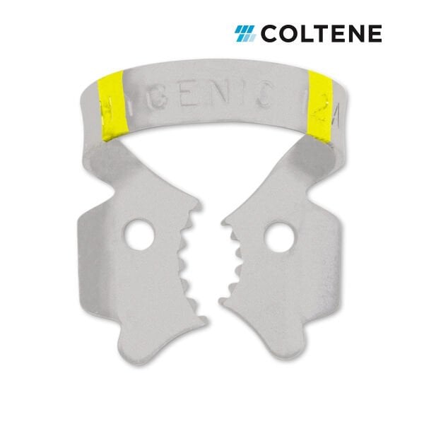 Coltene HySolate FIESTA Renkli Rubber Dam Klempi No: 12A (Sol Üst Molar / Tırtıklı)