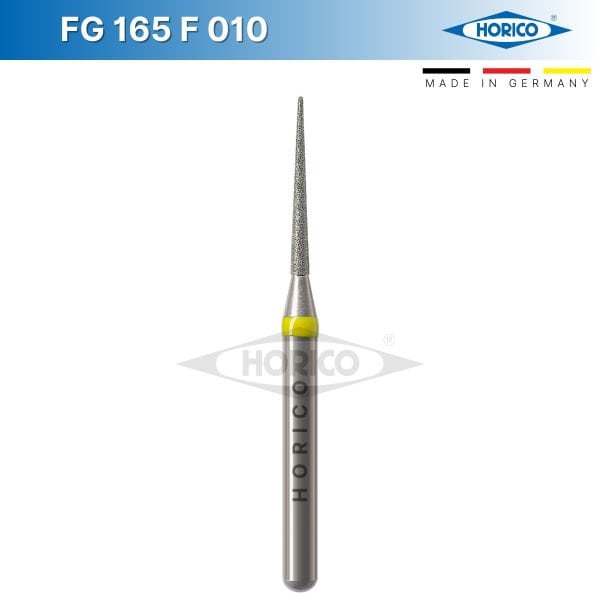 Alev Uç Elmas Frez - FG 165 Sarı - X Fine - 010