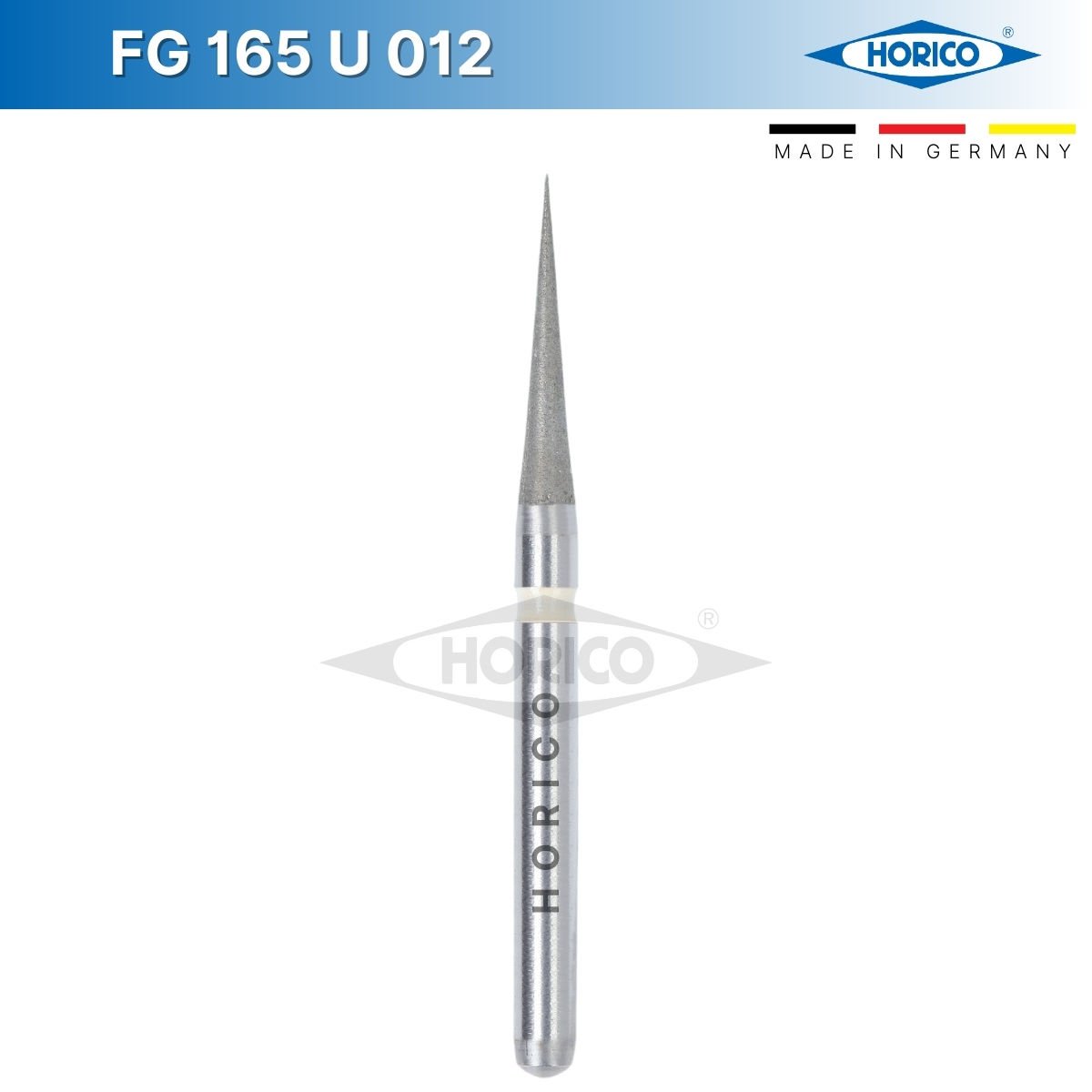 Alev Uç Elmas Frez - FG 165 Beyaz - U Fine - 012