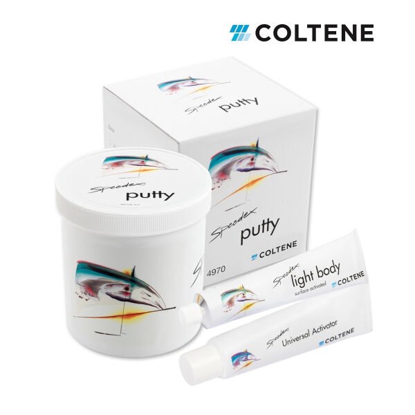Coltene Speedex C-Silikon Ölçü Seti (Putty + Light Body + Activator)