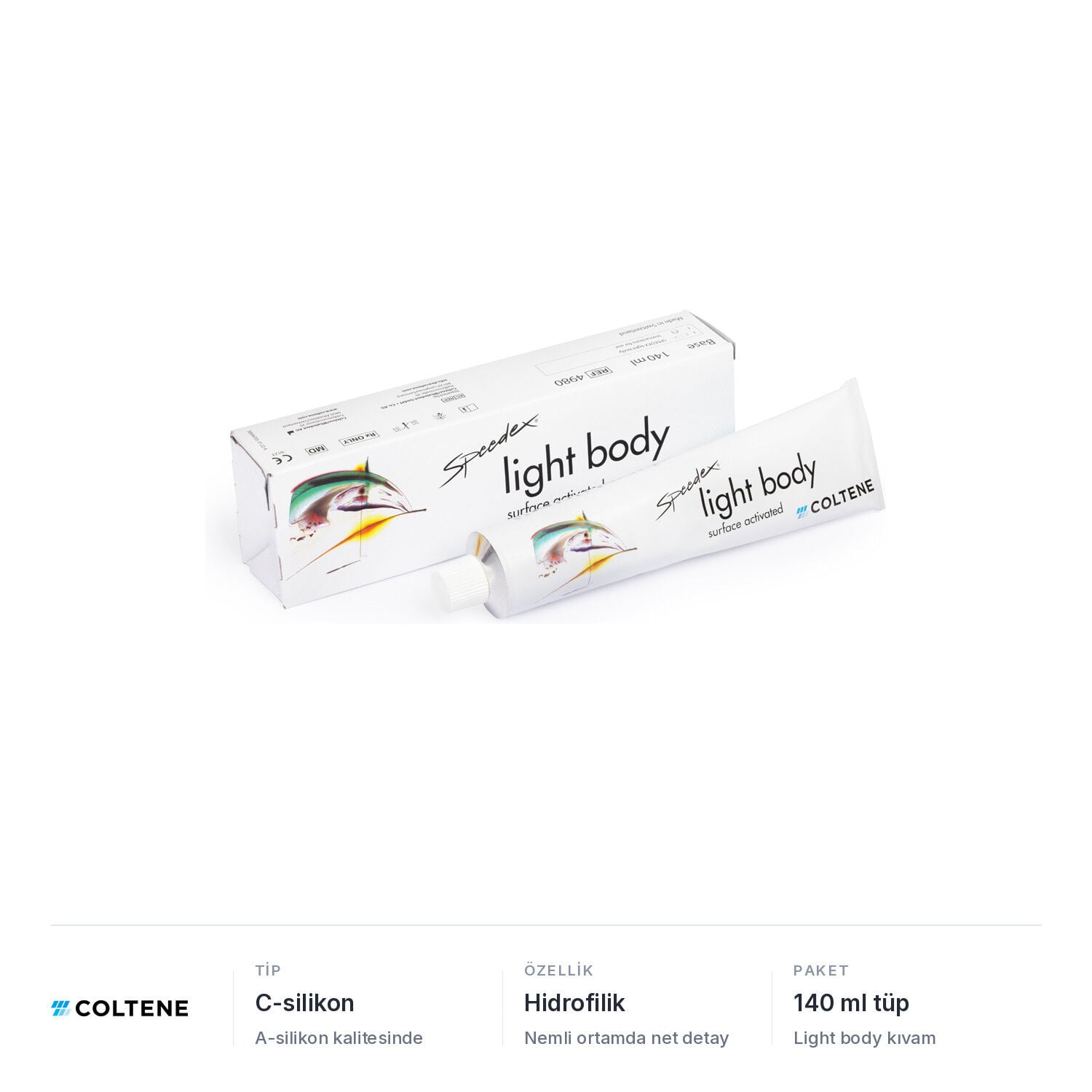 Coltene Speedex C-Silikon Ölçü Maddesi, Light Body