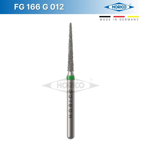 Alev Uç Elmas Frez - FG 166 Yeşil - Coarse - 012