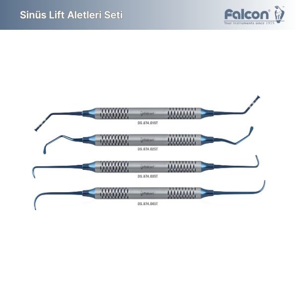 Sinüs Lift Aletleri Seti (4 Adet)