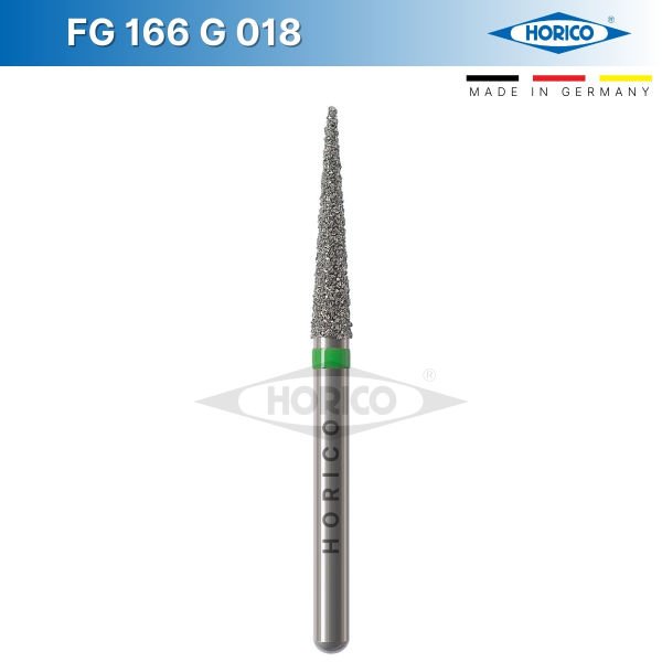 Alev Uç Elmas Frez - FG 166 Yeşil - Coarse - 018