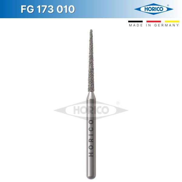 Konik Düz Uç Frez - Horico FG 173 Mavi - Normal - 010