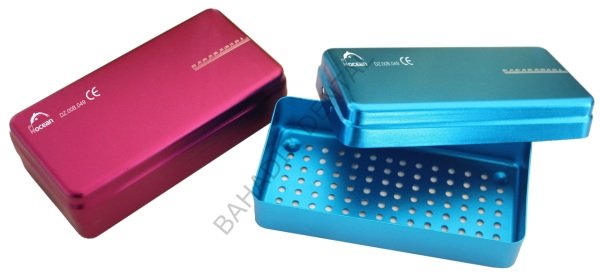 Kutu Sterilizasyon İçin (Renkli Metal 186x96x42mm)