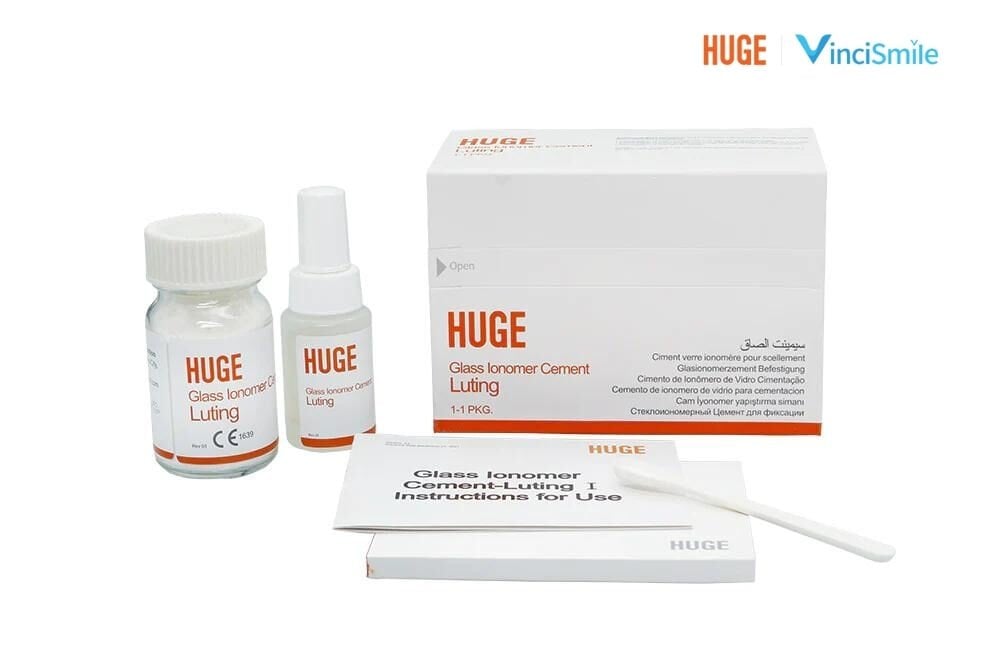 Huge Luting I - Cam İyonomer Siman Yapıştırıcı (30g+25gr)
