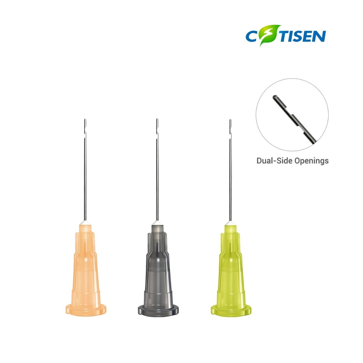 Cotisen İrigasyon İğnesi Çift Delikli (100 Adet)