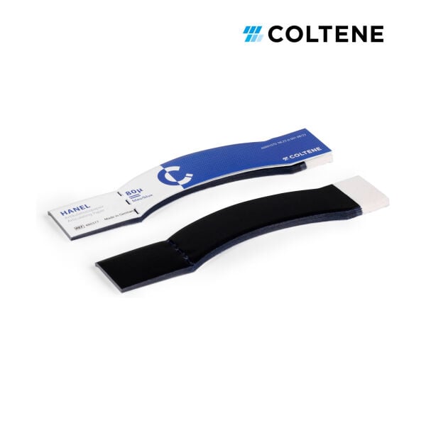 Coltene Hanel artikülasyon kağıdı 80 µ, C-form, 144 yaprak, mavi (ambalaj)