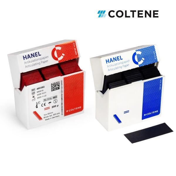 Coltene Hanel Artikülasyon Kağıdı Kalın 200μ (300 Adet)