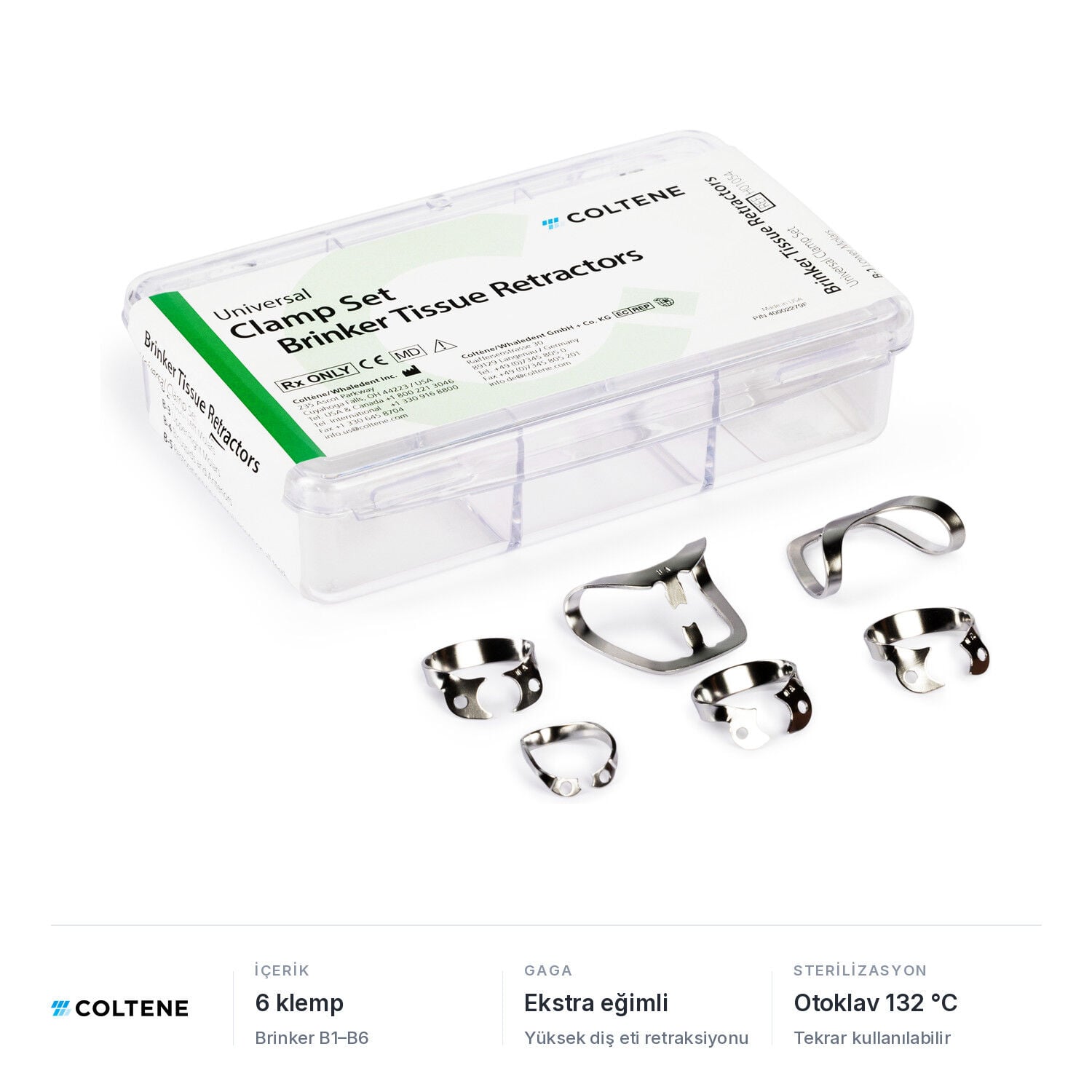 Coltene HySolate Brinker Üniversal Klemp Seti