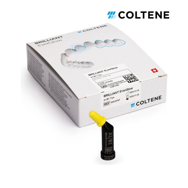 Coltene BRILLIANT EverGlow universal kompozit, A1/B1 renk, 20 x 0,2 g kompül kutusu