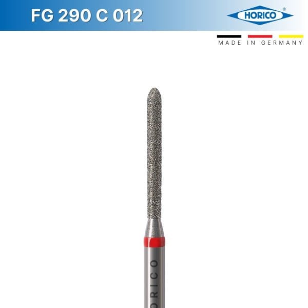 Torpedo Elmas Frez - FG 290 Kırmızı - Fine - 012