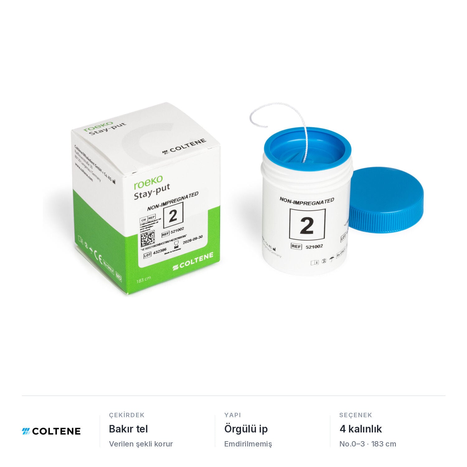 Coltene ROEKO Stay-put Retraksiyon İpi