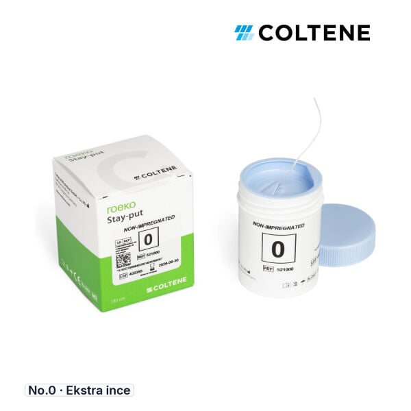 Coltene ROEKO Stay-put Retraksiyon İpi, 0 - Ekstra İnce