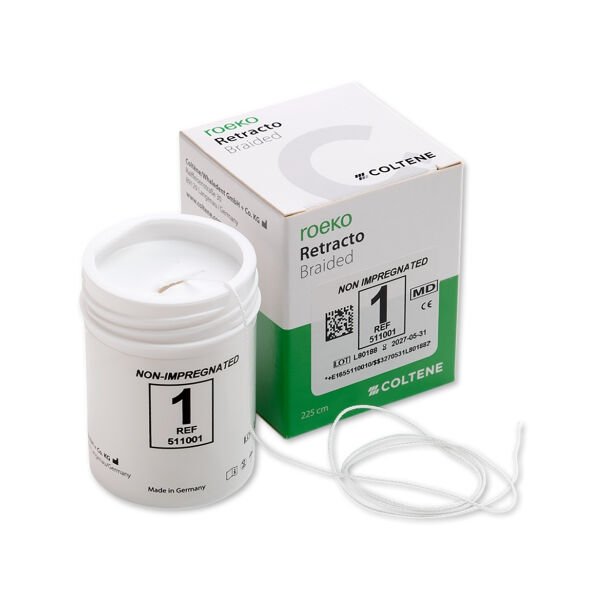 COLTENE ROEKO Retracto Retraksiyon İpi (Emdirilmemiş) 1 - İnce - Örgülü