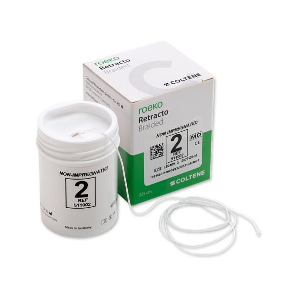 COLTENE ROEKO Retracto Retraksiyon İpi (Emdirilmemiş) 2 - Orta - Örgülü