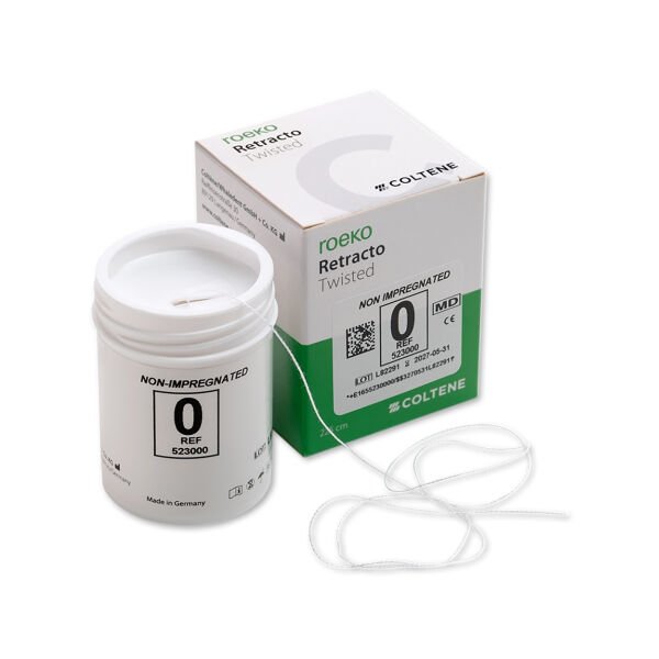 COLTENE ROEKO Retracto Retraksiyon İpi (Emdirilmemiş) 0 - Ekstra İnce - Bükümlü