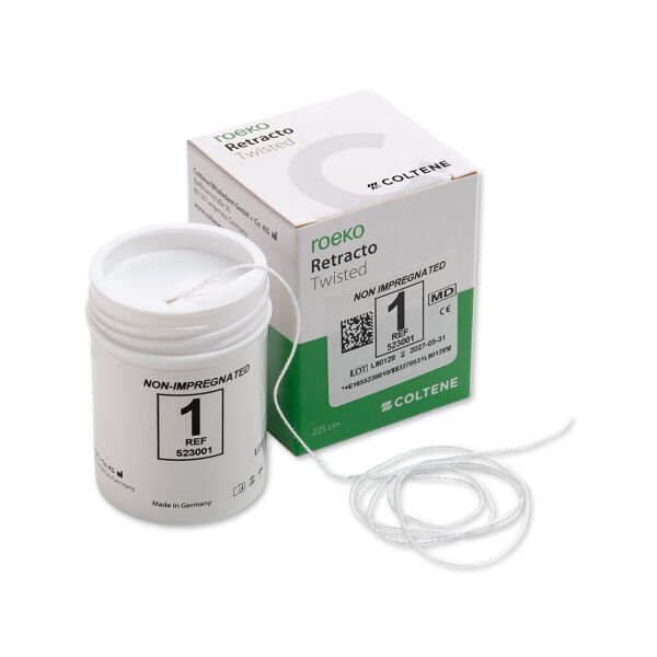 COLTENE ROEKO Retracto Retraksiyon İpi (Emdirilmemiş) 1 - İnce - Bükümlü