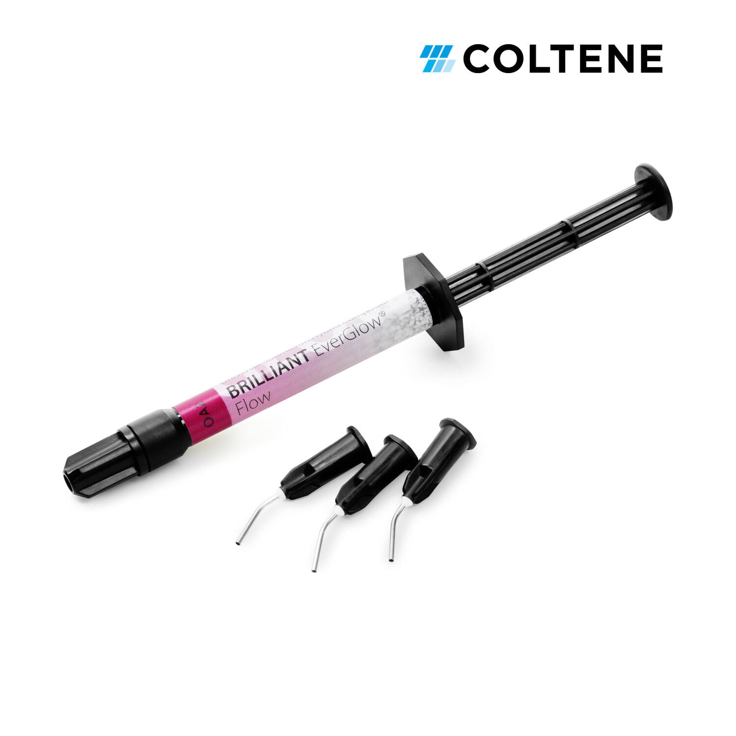 Coltene BRILLIANT EverGlow Flow akışkan kompozit, Opaque A2 (OA2) renk, 1 x 2 g şırınga