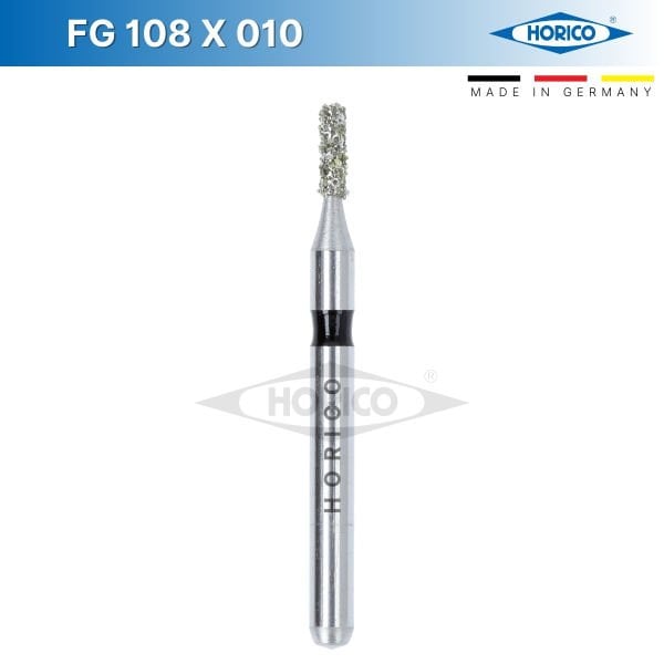 Silindir Elmas Frez - FG 108 Siyah - X Coarse - 010