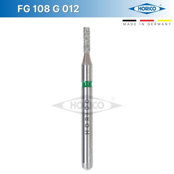 Silindir Elmas Frez - FG 108 Yeşil - Coarse - 012
