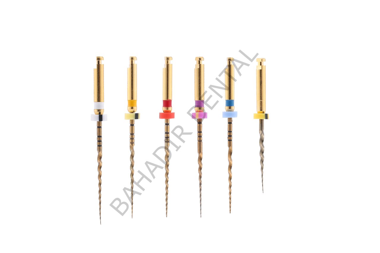 Kanal Eğesi Endomotor İçin Gold Sup Taper Files