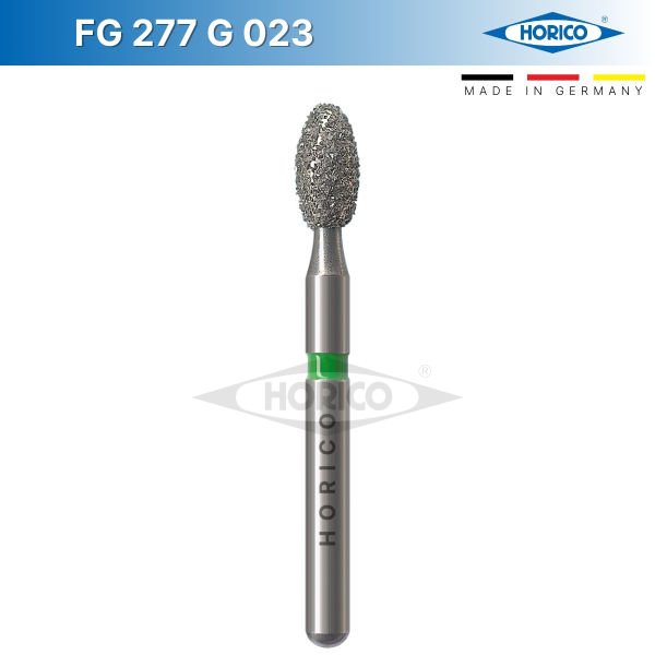 Egg Elmas Frez - Horico FG 277 Aeratör (FG) - Yeşil - Coarse - 023