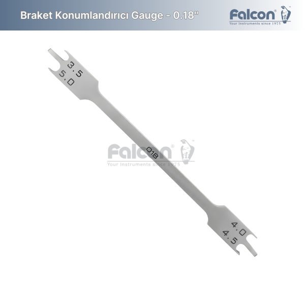 Braket Konumlandırıcı SS .018'' Slot