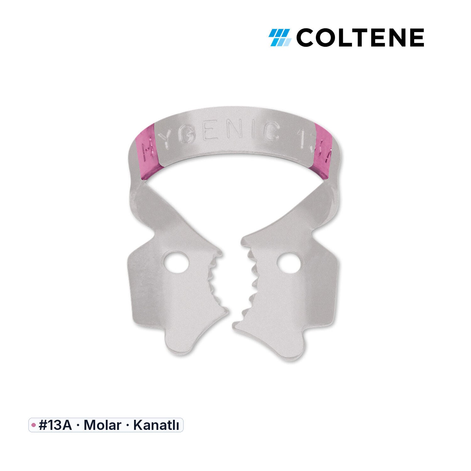 Coltene HySolate Fiesta Kanatlı Rubber Dam Klempi, #13A