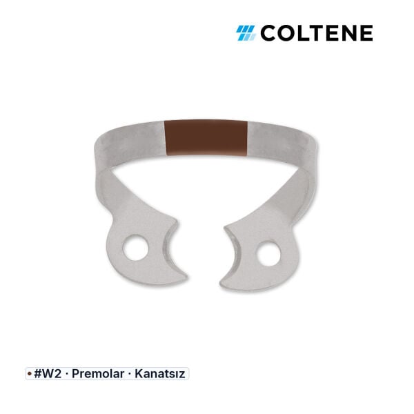Coltene HySolate Fiesta Kanatsız Rubber Dam Klempi, #W2