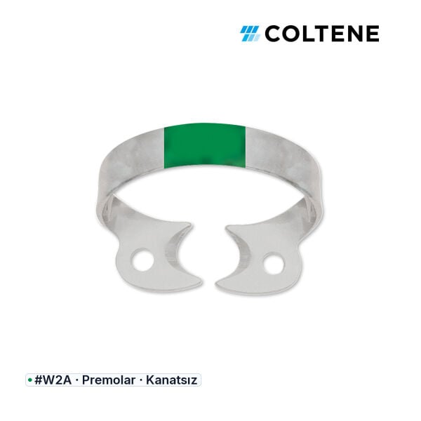 Coltene HySolate Fiesta Kanatsız Rubber Dam Klempi, #W2A