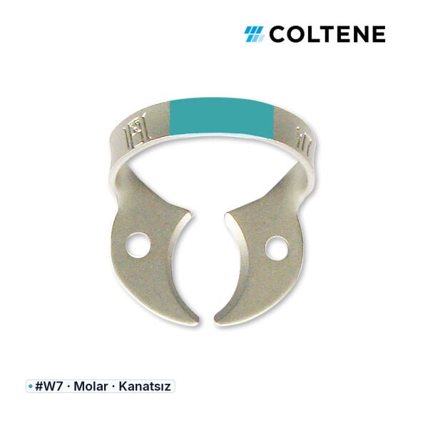 Coltene HySolate Fiesta Kanatsız Rubber Dam Klempi, #W7