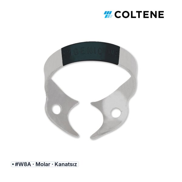 Coltene HySolate Fiesta Kanatsız Rubber Dam Klempi, #W8A