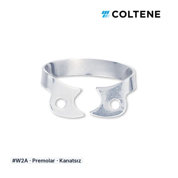 Coltene HySolate Gloss Kanatsız Rubber Dam Klempi, #W2A