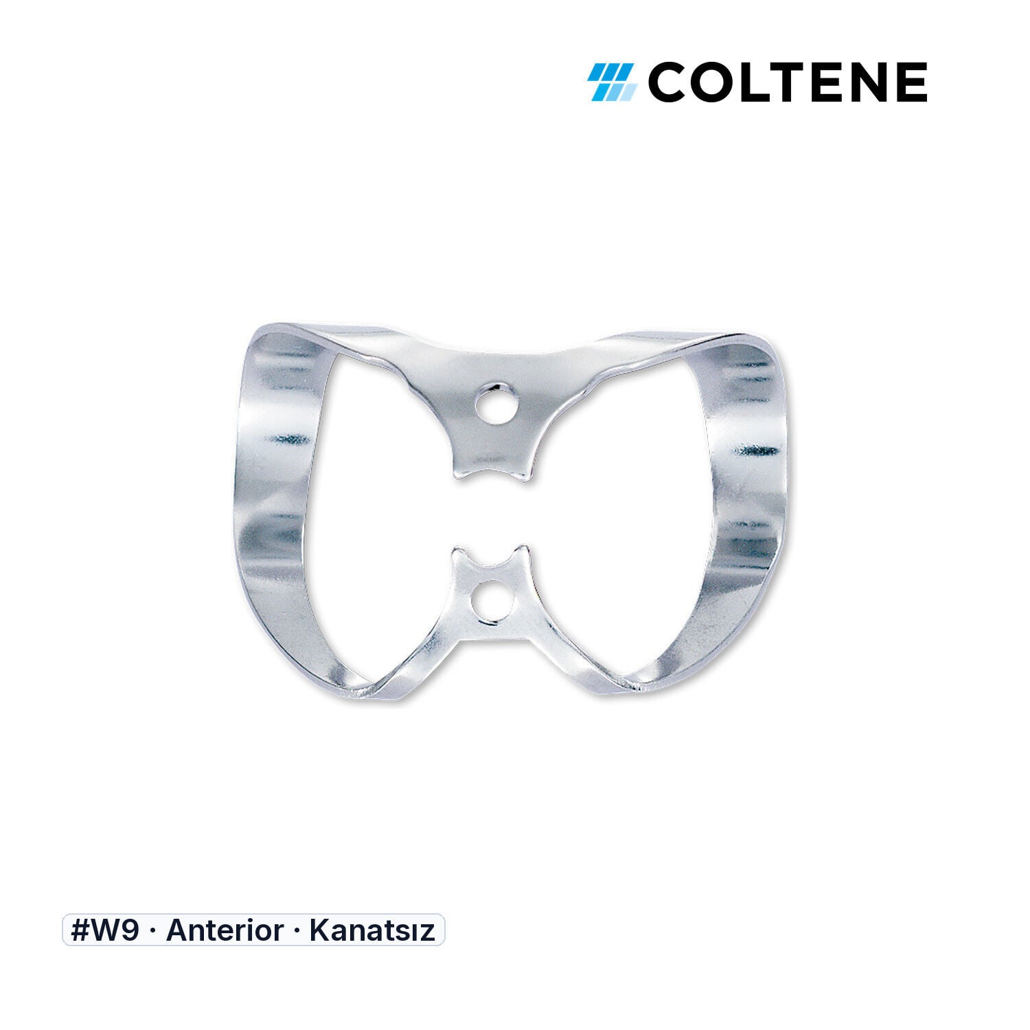 Coltene HySolate Gloss Kanatsız Rubber Dam Klempi, #W9