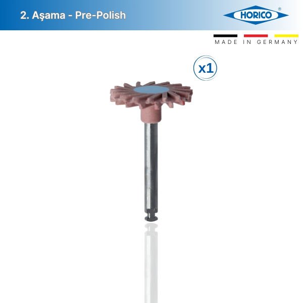Lamello Seramik Parlatma Lastiği 1* Adet - 2. Aşama