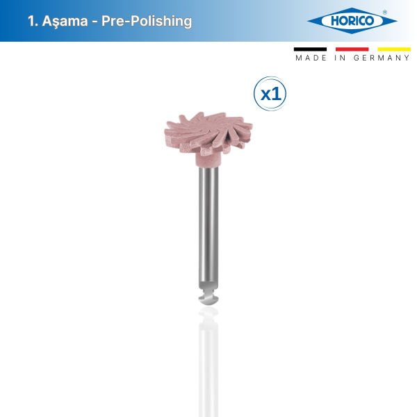 Lamello Mini Kompozit Parlatma Lastiği 1* Adet - 1. Aşama