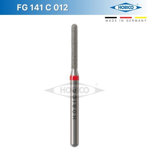 Silindir Elmas Frez - FG 141 Kırmızı - Fine - 012