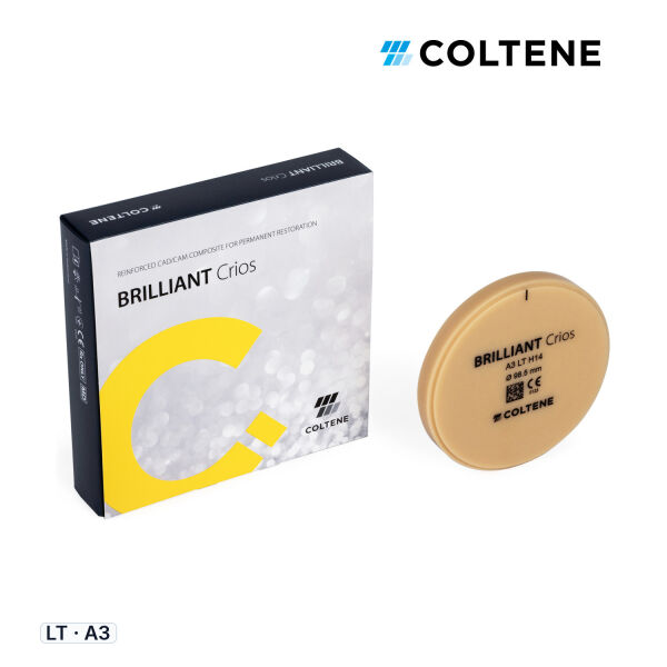 Coltene BRILLIANT Crios CAD/CAM Kompozit Disk, H14, LT - A3